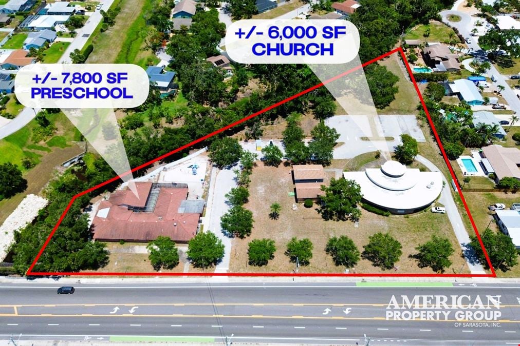 One of a Kind Church and Preschool Compound!