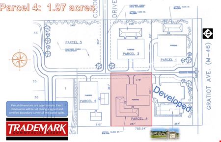 Preview of VacantLand space for Sale at 5900 Gratiot road