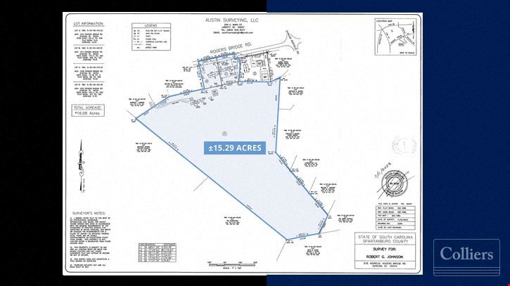 ±15.29-Acres of Unzoned Land Ready for Development