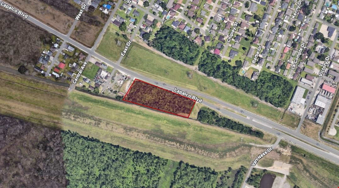±2.75 Acres on Lapalco Blvd, Westwego, LA