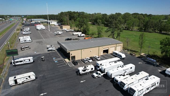 For Sale: Former Dealership with Excess Land on I-30