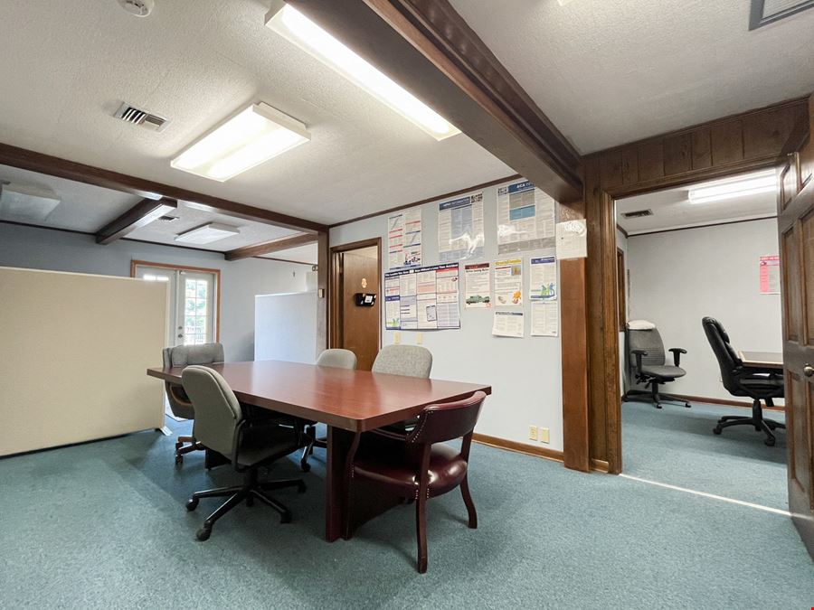Two-Story Office Building with Parking Near LFT