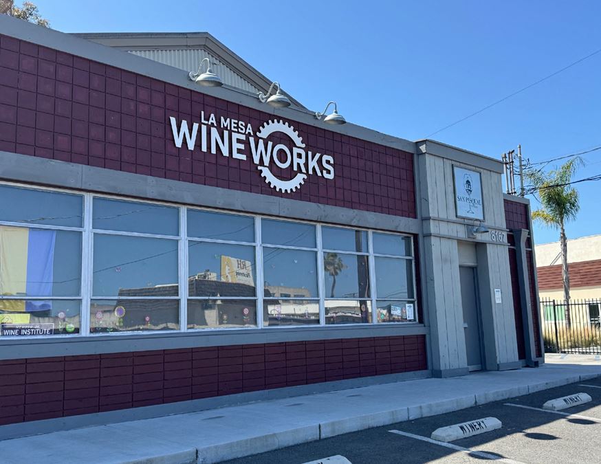 La Mesa Wine Works - San Pasqual Winery - (Business is NOT for Sale?  Please do not disturb tenant.)