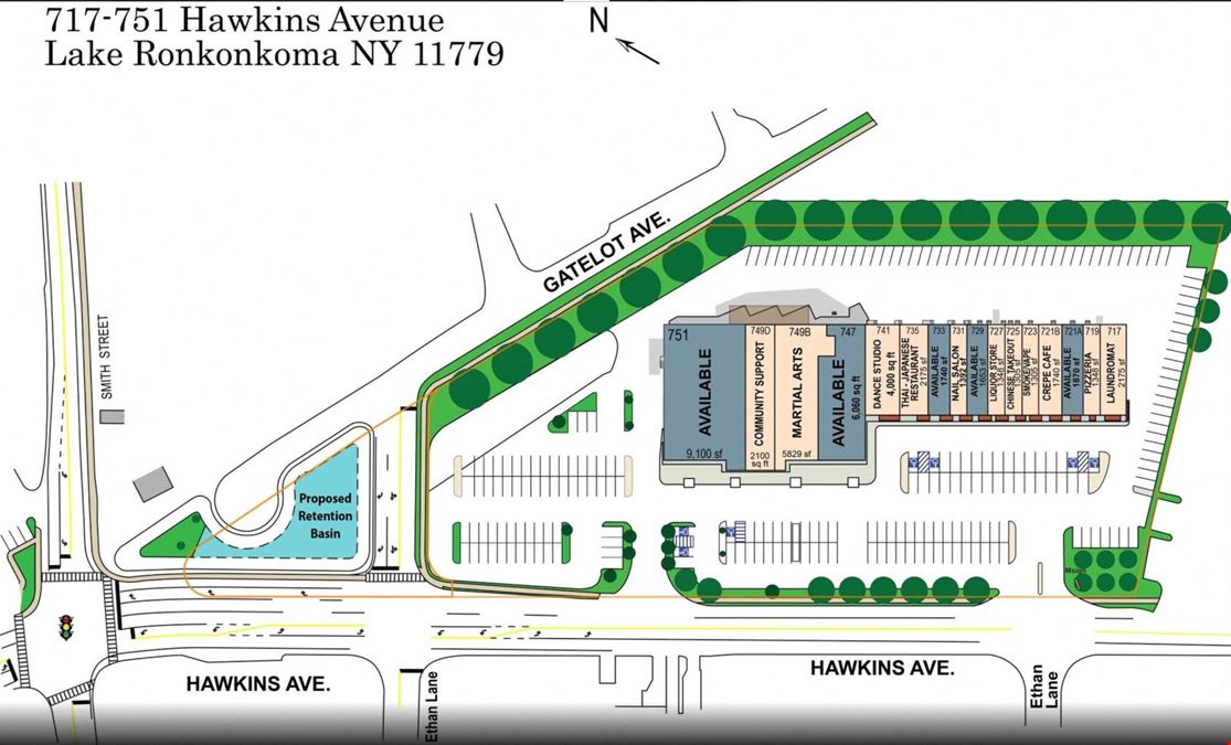 717-751 Hawkins Ave.