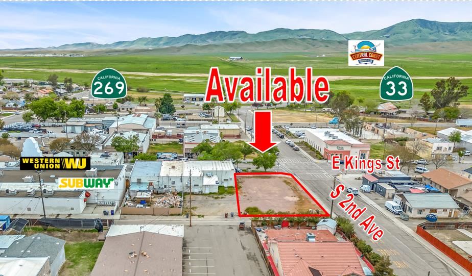 ±6,257 SF of Prime Retail Land on Hard Corner in Avenal, CA