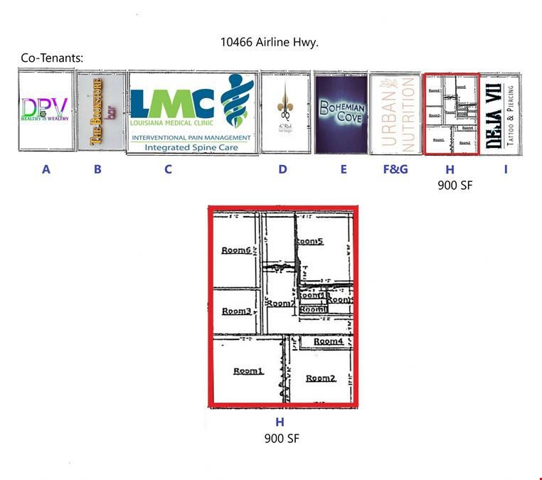 Airline Hwy. Shopping Center Space