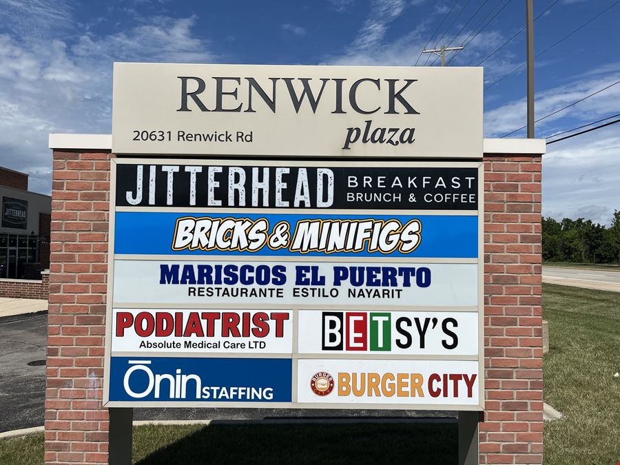 Retail/Restaurant Space on Renwick Rd
