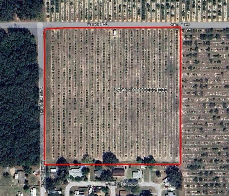 9.81 Acre Candle Road Residential Lot