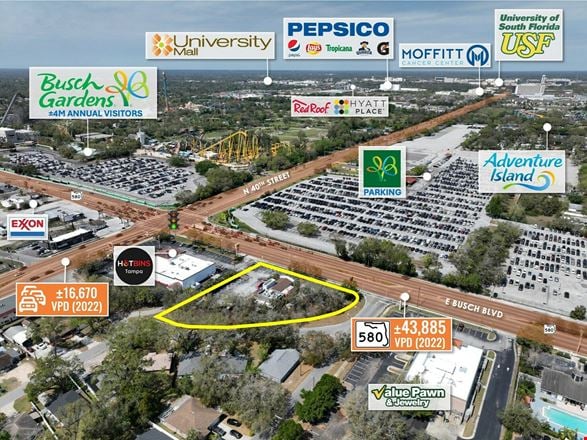 Preview of Retail space for Rent at 4011 E Busch Blvd