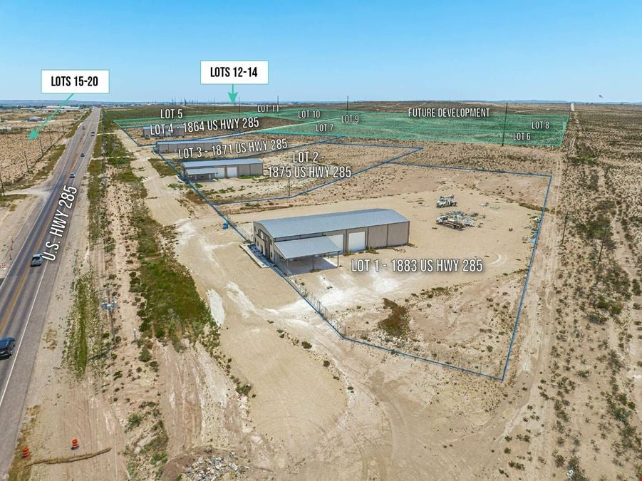 Southern Basin Industrial Park - US Hwy 285 Frontage!