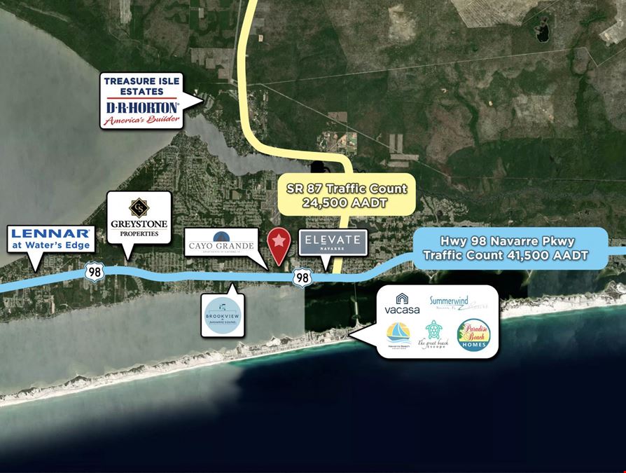 34.39 Acres with PBD Future Land Use – Development Opportunity in Santa Rosa County, FL