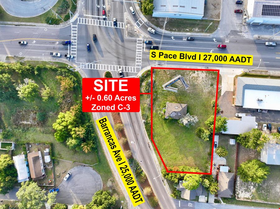 0.60-Acre C-3 Zoned Corner Lot – Pensacola, F