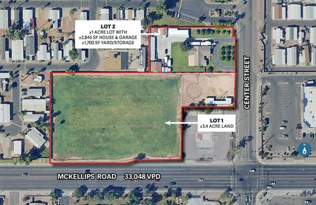 Preview of VacantLand space for Sale at 36 W Mckellips Rd