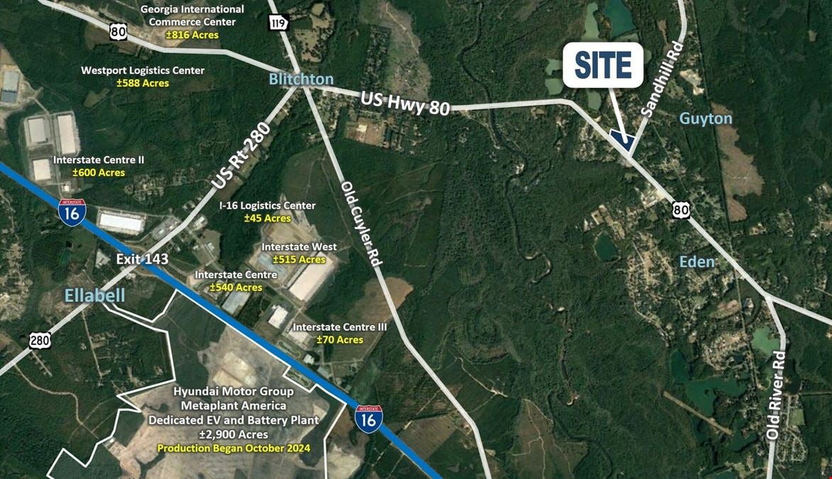 ±11.21 Commercial Acres on US Hwy 80 | For Sale