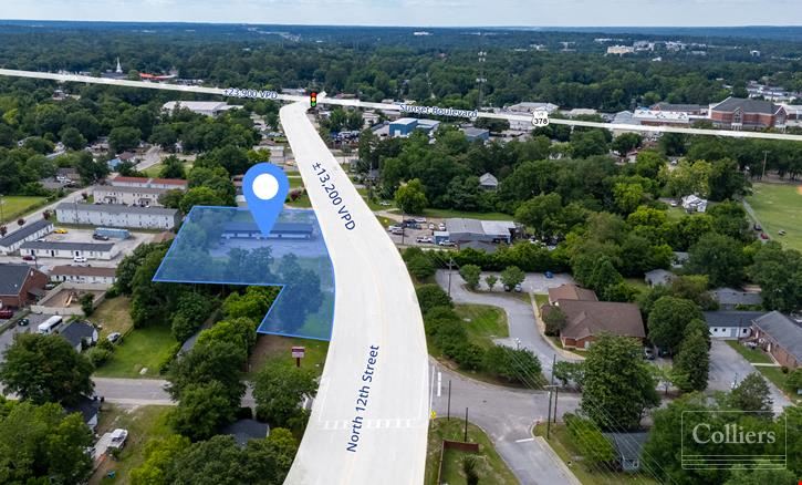 ±2,339-SF Commercial Space on ±1.2 Acres Available | West Columbia, SC