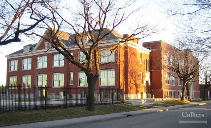 Historic building located in the Lockerbie neighborhood