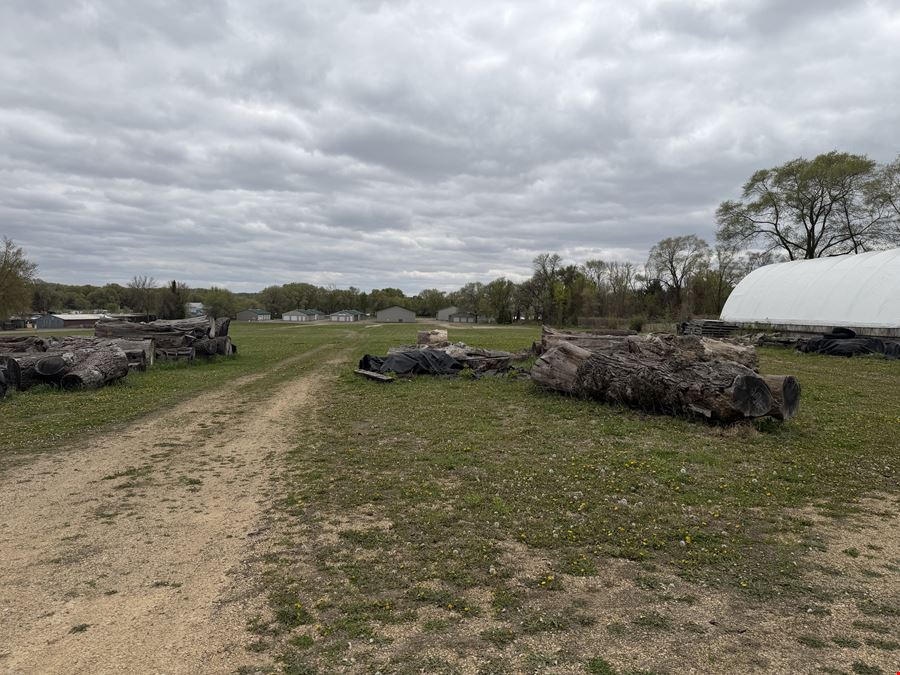 Industrial Land with Hoop shed & Office/Shop Space