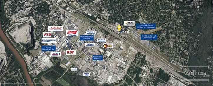±81,876 SF and ±3.21 AC: Two Warehouses Available in Columbia | Columbia, SC