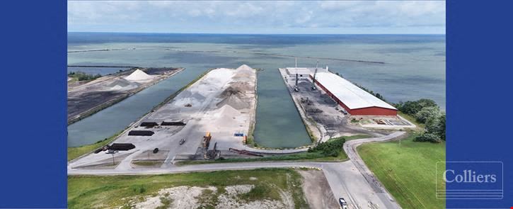 Dually-served Four (4) Dock Port Facility on Lake Erie | Development Opportunities Ranging from 1 to 155 AC