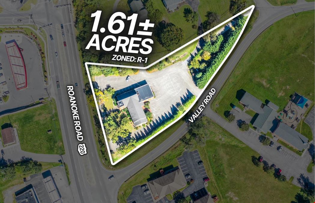 Corner Property Daleville, VA Adaptable 1540 Roanoke Road, Daleville, VA