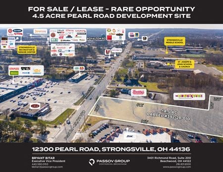 Preview of VacantLand space for Sale at 12300 Pearl Road
