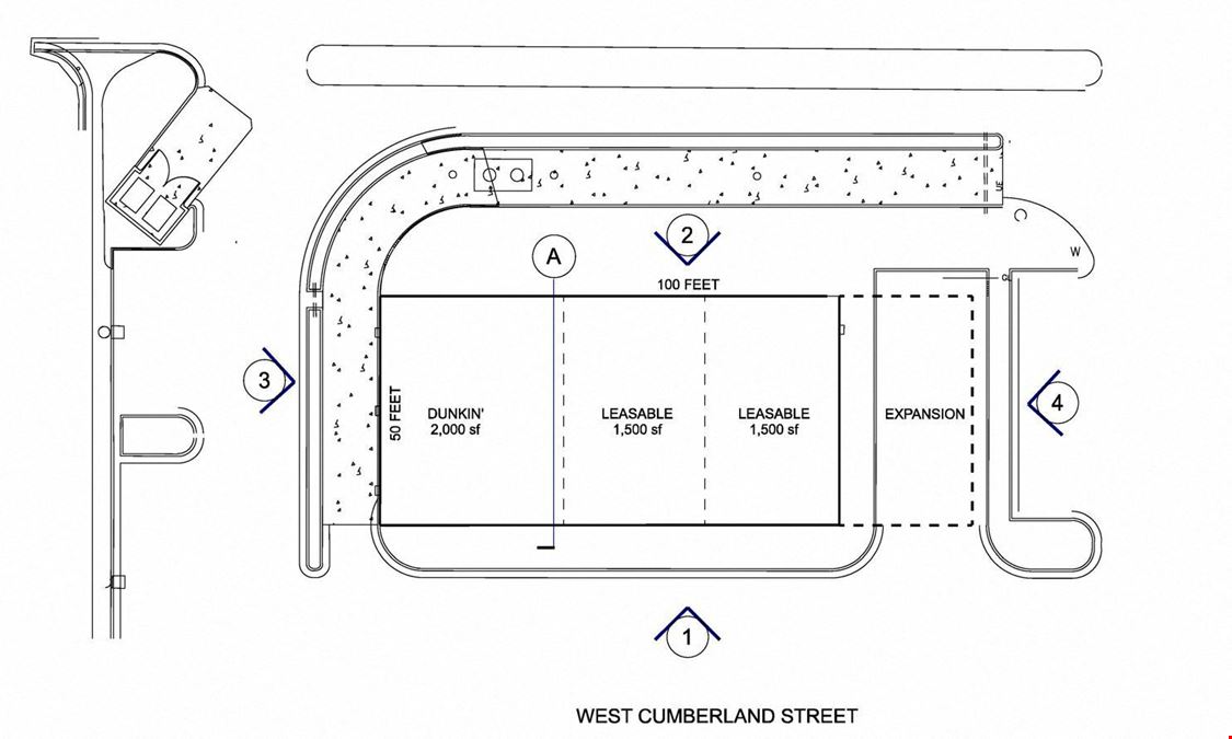 Retail Leasing Opportunity: New Construction Next to Dunkin