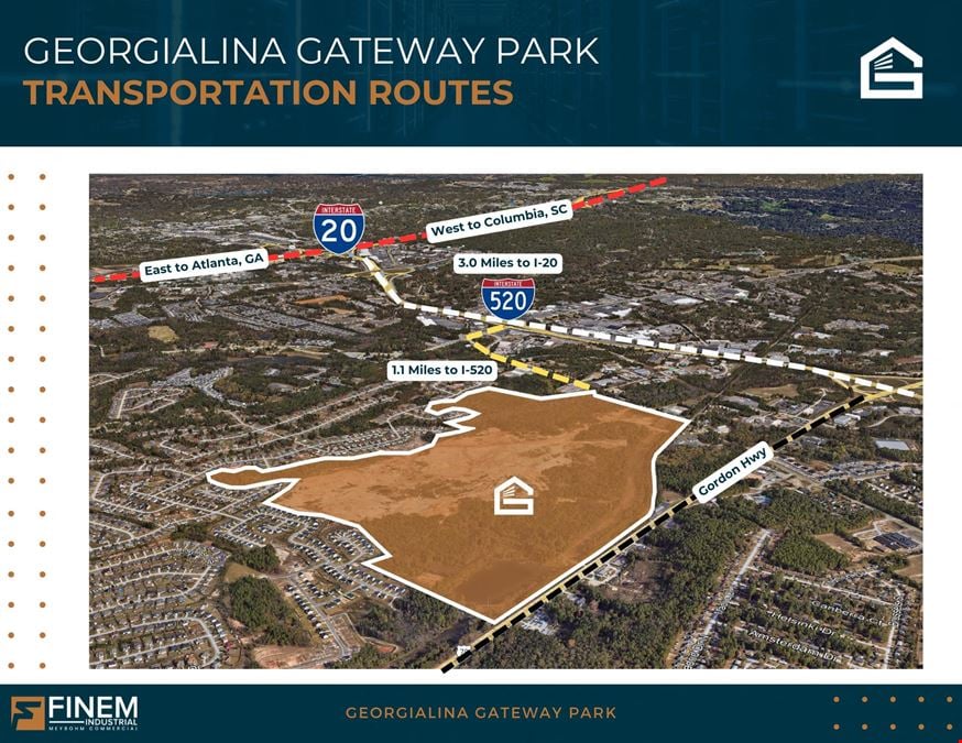 Georgialina Gateway Park | 346 Acres of Development Land