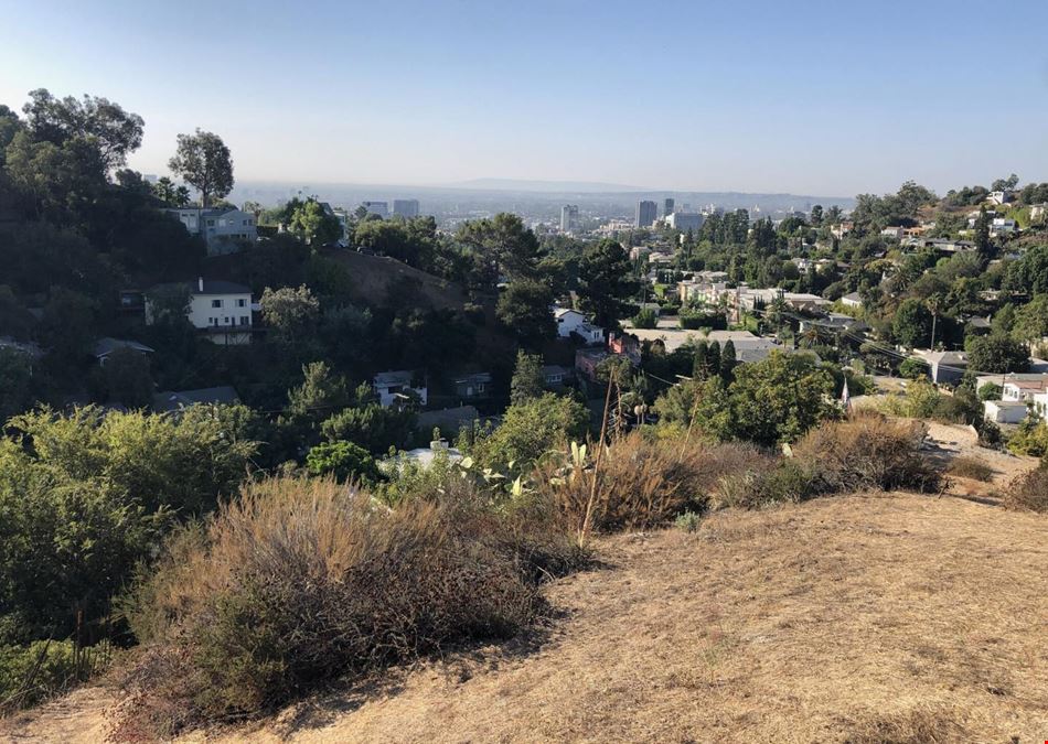 ±0.75-Acre Fully-Entitled Ocean View Hollywood Hills Residential Land Parcel