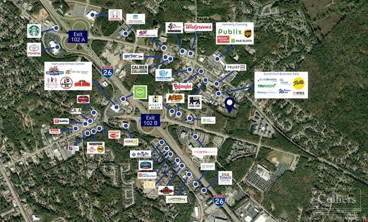 ±6.25-Acre Industrial Development Site on Broad River Road | Irmo, SC