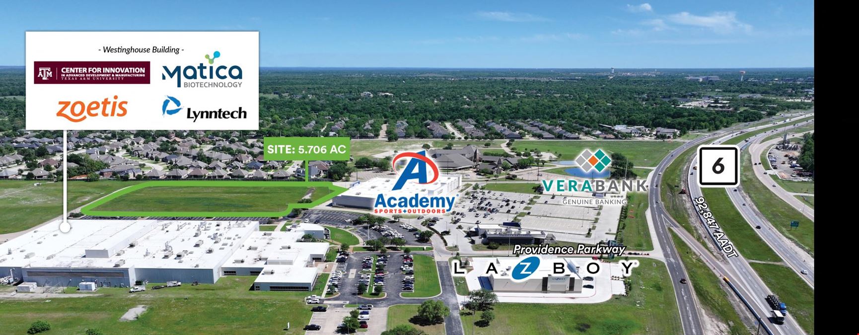 2.00 - 5.7 Acres At Providence Park