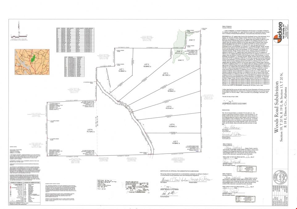 Woods Road Farm Tracts