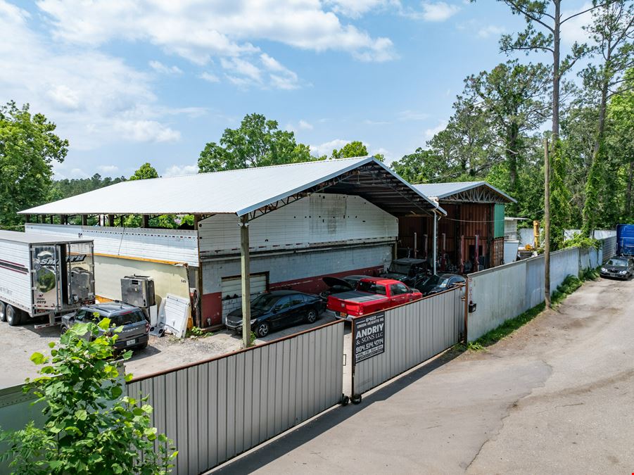 Semi-Truck Repair Facility and Yard