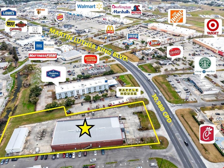 27K SF Retail Bldg. on MLK in Houma