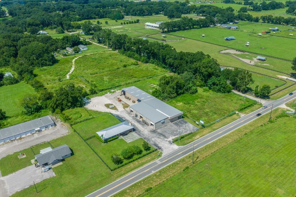 12,000 SF Warehouse + Office on 7.78 Acres | Summerfield, FL
