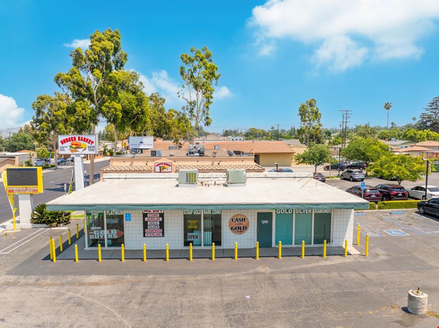 Freestanding Retail Building for Sale in the City of Corona