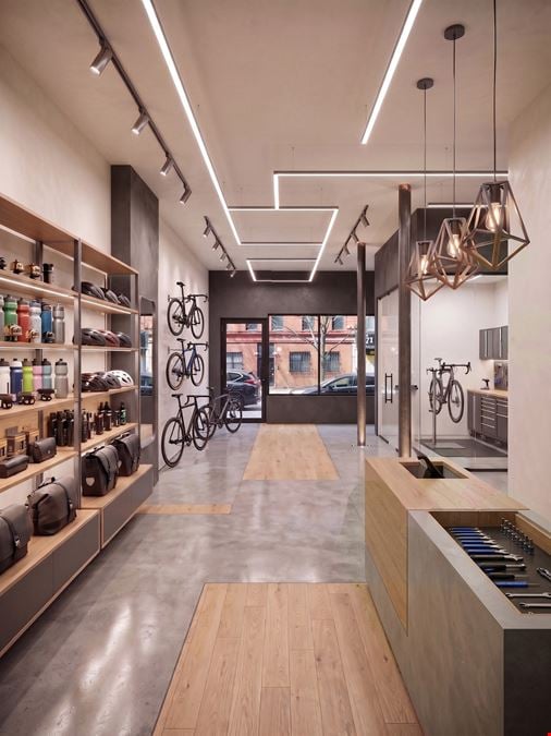 450 SF | 99 Ralph Avenue | Prime Bed-Stuy Retail Space With Backyard & Glass Storefront for Lease
