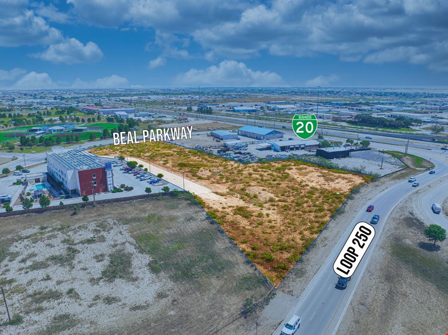 3.943 Acres - Loop 250 & Business 20