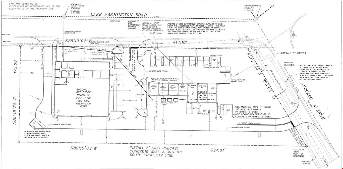 Industrial Sale-Lease-Back Plus Adjacent Car Wash