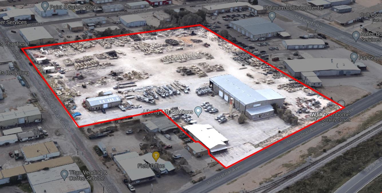 25-Ton Crane-Served 23,378 SF Shop/Office On 10 Acres?