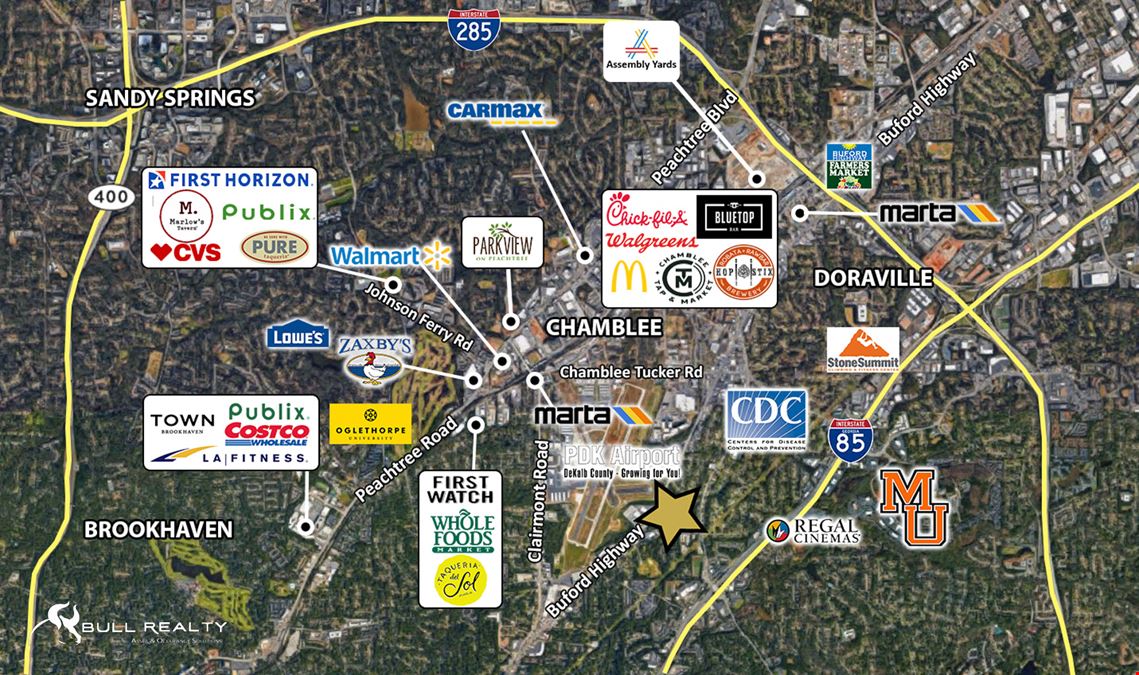 Chamblee Redevelopment Site |  ±1.90 Acres