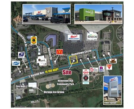 Preview of Retail space for Rent at 611 Hometown Circle