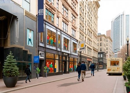 Preview of commercial space at 401 Washington Street