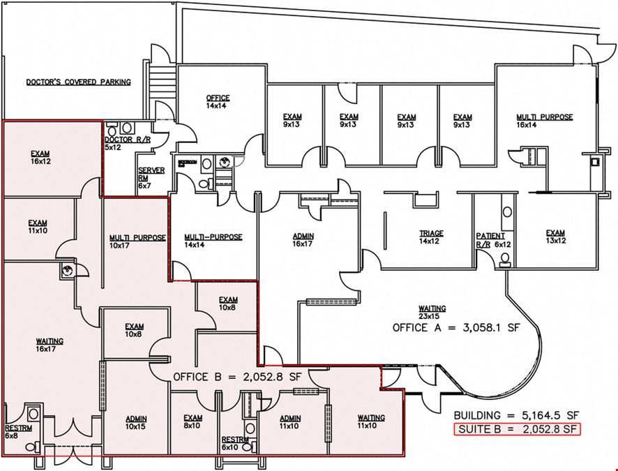 Turnkey Medical Office Space for LEASE