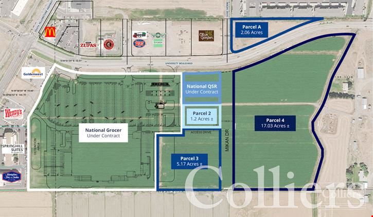 Tamana Fields - TBD University Blvd. & Yellowstone Highway | For Sale