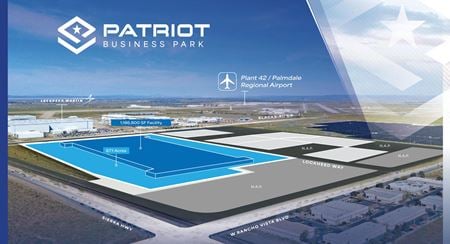 Preview of Industrial space for Rent at Sierra Hwy & Lockheed Way, Palmdale, CA