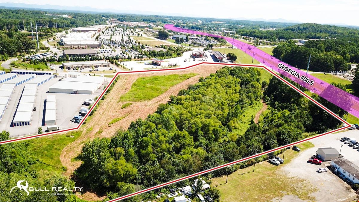 Commercial Land Development ±12 Acres | GA 400