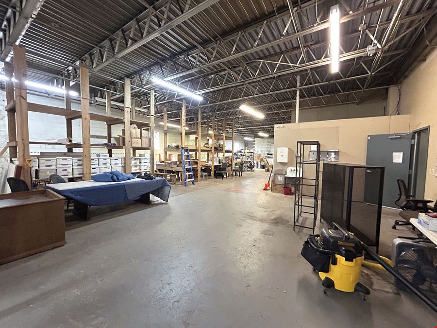 Owner-Occupied Flex Industrial Building with 5,000 SF Space Available