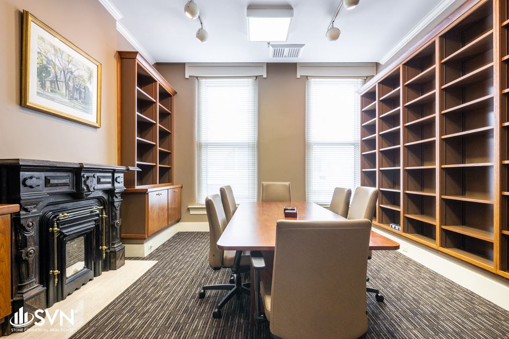 For Lease: 4,750 SF Prime Office Space Downtown Frankfort