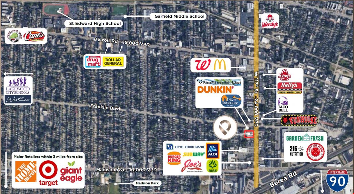Former KFC for Sale or Lease - Lakewood, OH