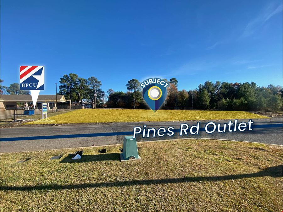 0.95 Acre Site - Pines Road & I-20